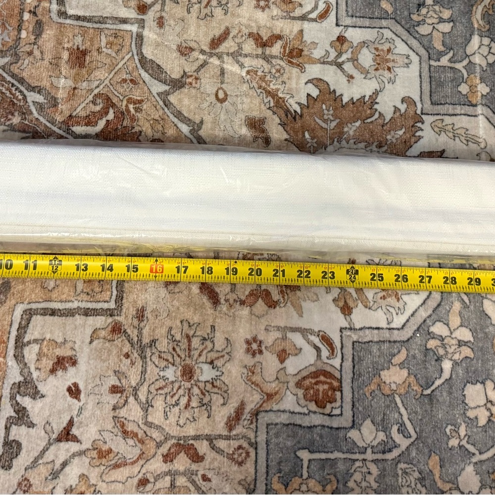 NEW..Sun Zero Textured Total Blackout Cordless Roman
Shade, 39" x 64", White - Picture 2 of 5